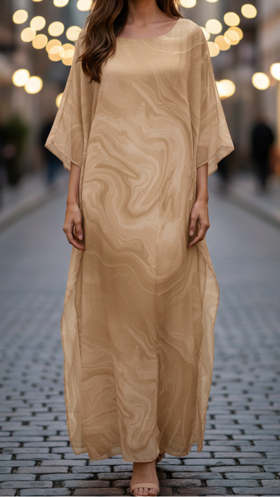Elegant Maxi Wedding Guest Dress