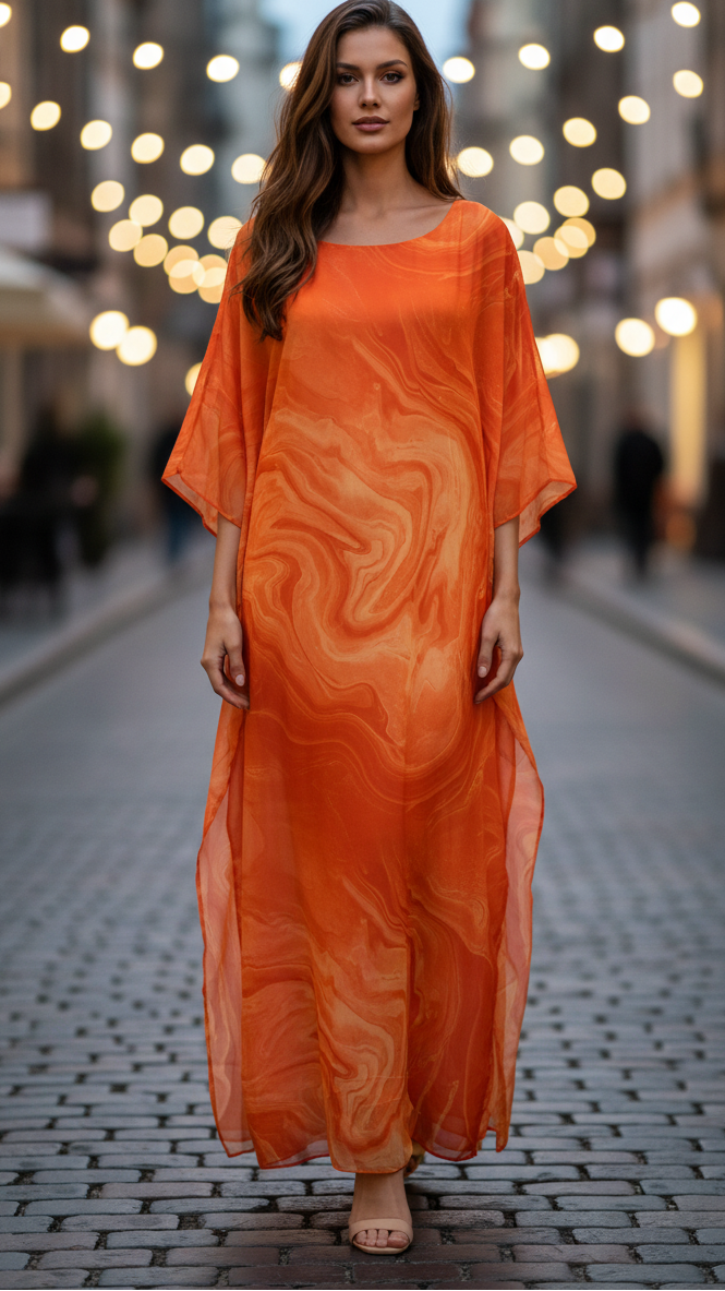 Elegant Maxi Wedding Guest Dress