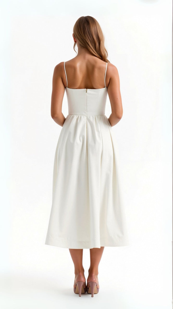 Elegant Midi Cocktail Dress