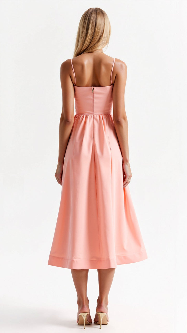 Elegant Midi Cocktail Dress
