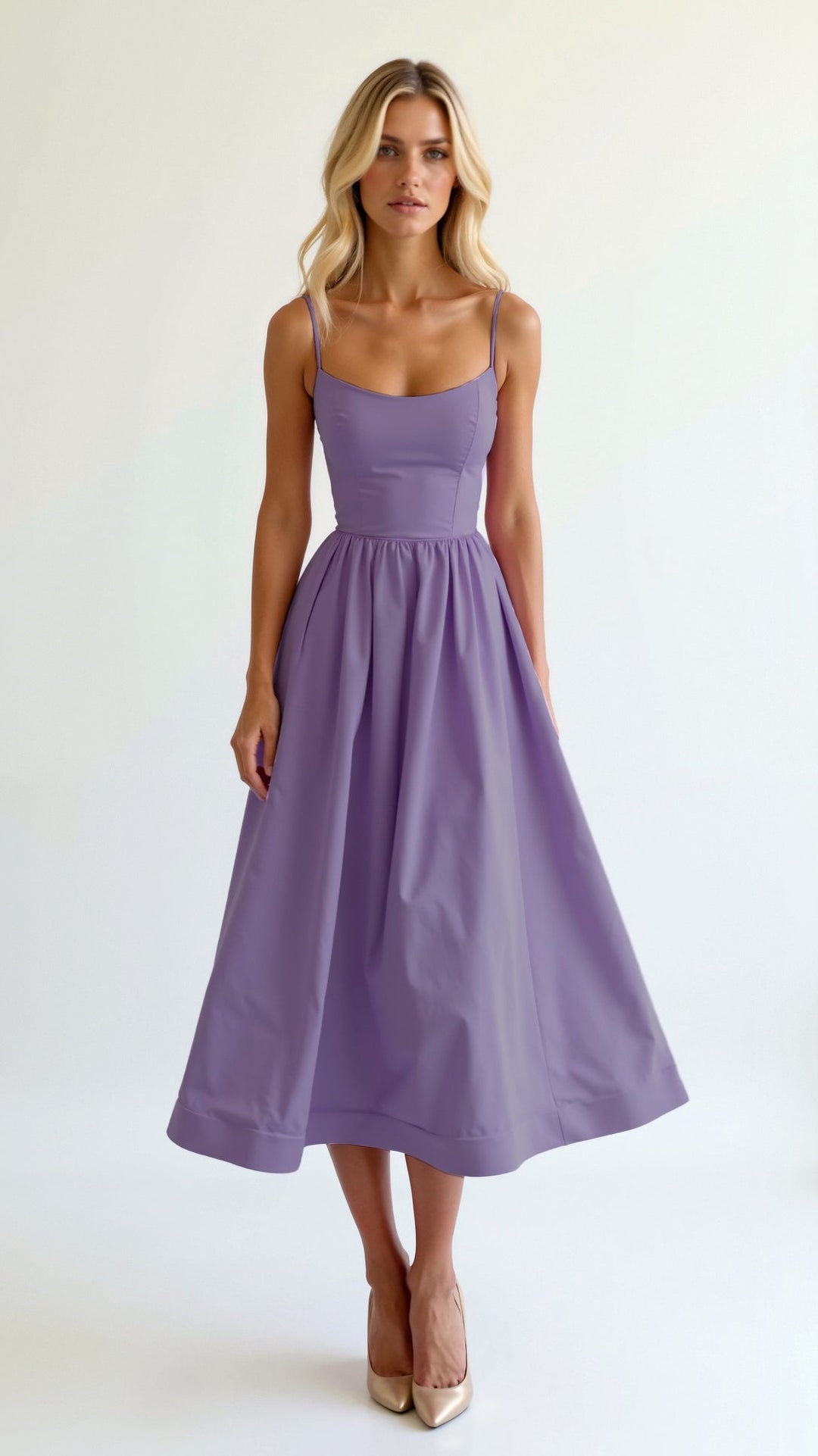 Elegant Midi Cocktail Dress