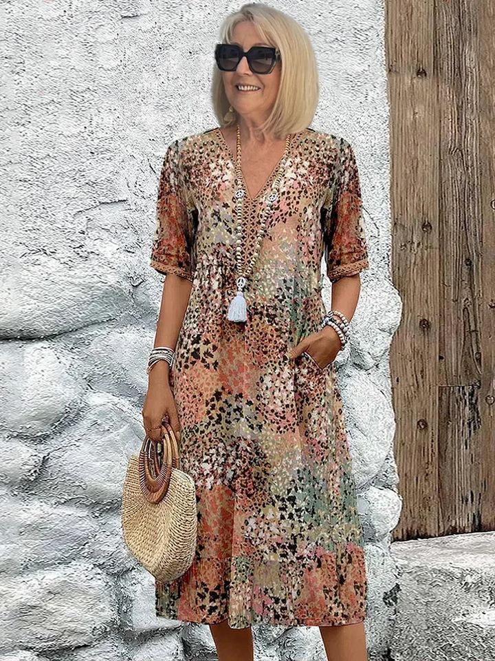 Elegant Midi Occasion Dress