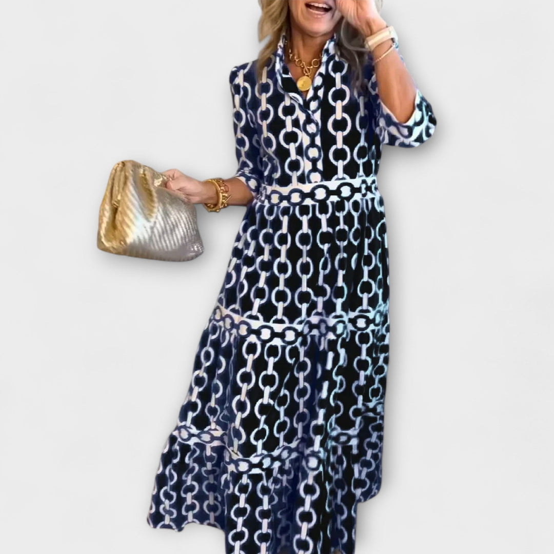 Elegant Midi Summer Dress