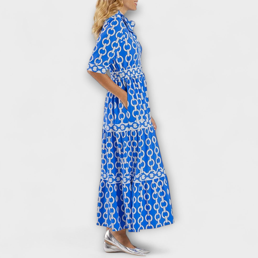 Elegant Midi Summer Dress