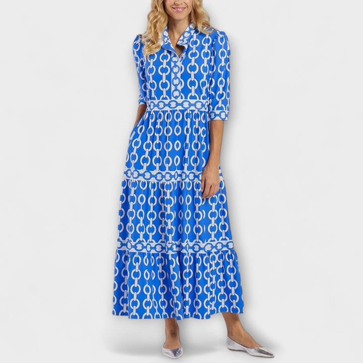 Elegant Midi Summer Dress