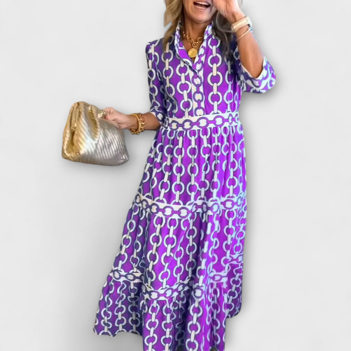 Elegant Midi Summer Dress