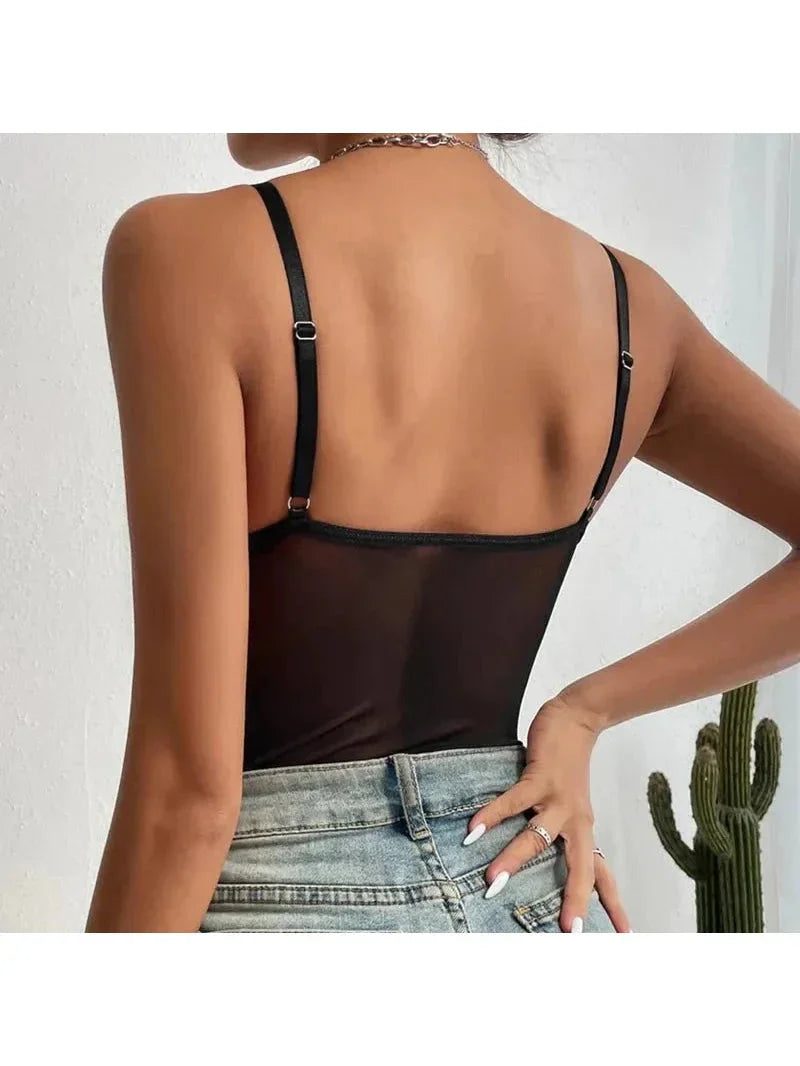 Floral Corset Bodysuit