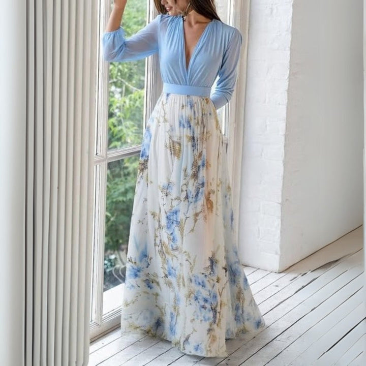 Floral Maxi Party Dress