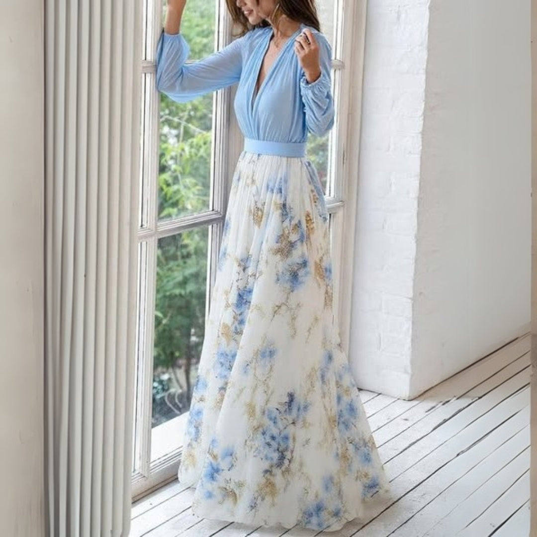 Floral Maxi Party Dress