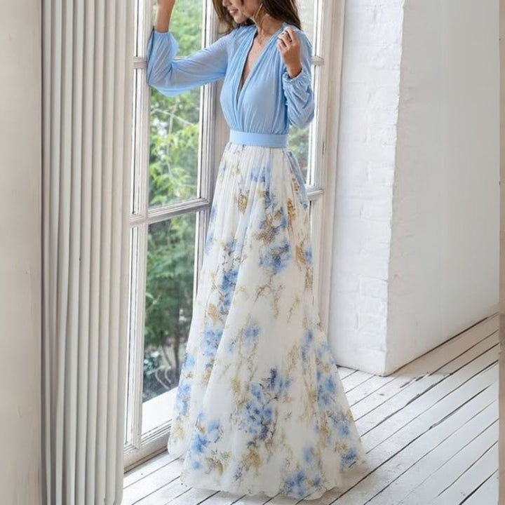 Floral Maxi Party Dress