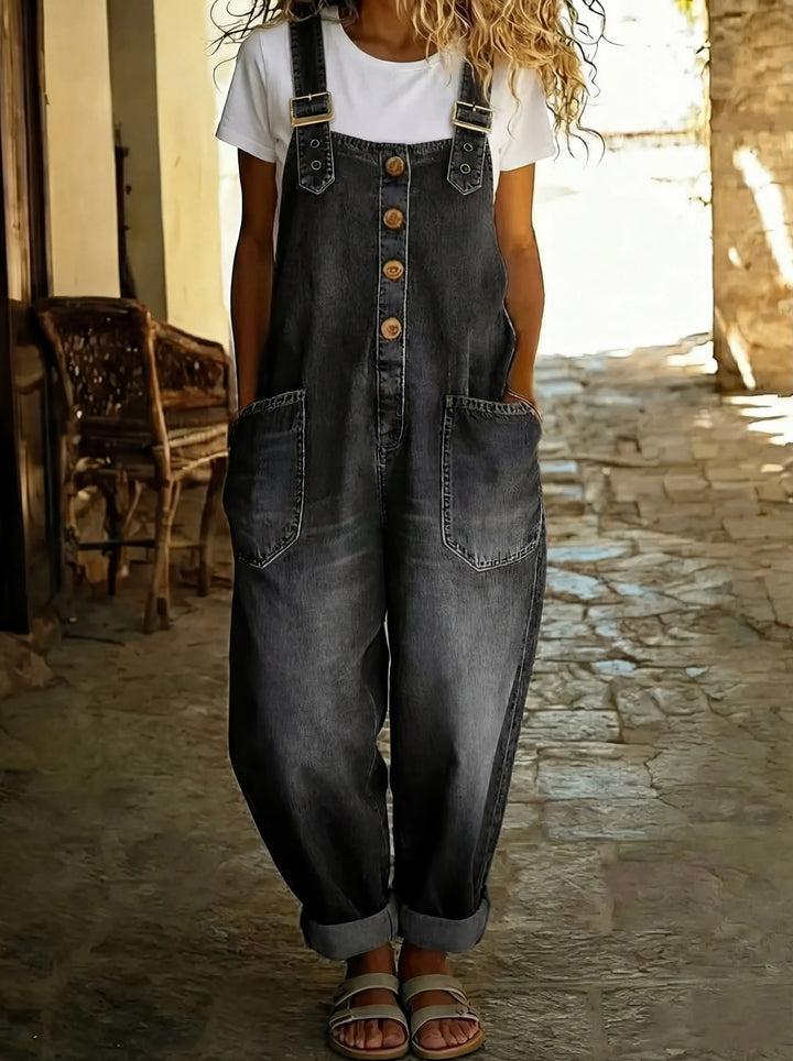Jumpsuit with Spaghetti Straps