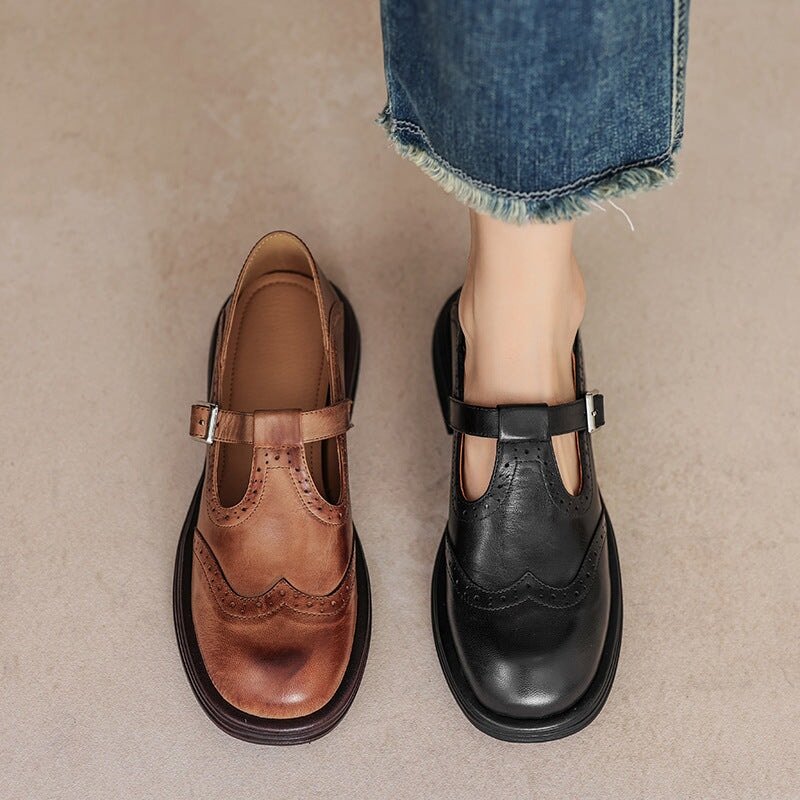 Eva | Orthopaedic Leather Shoes
