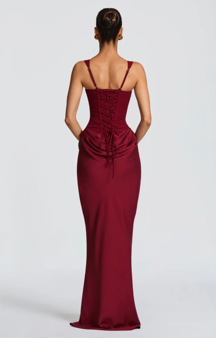Maxi Dress with Square Neck