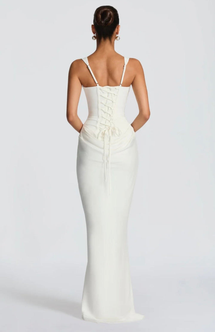 Maxi Dress with Square Neck