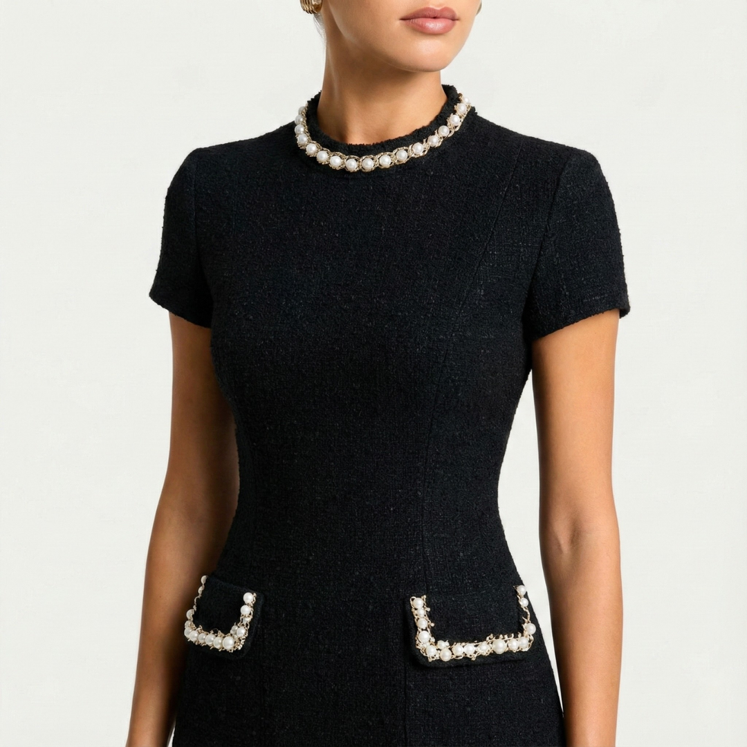 Mini Dress with Short Sleeves