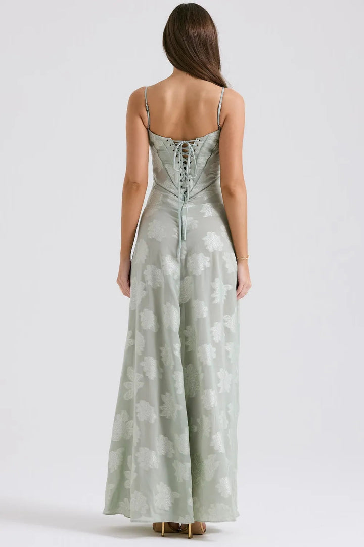 Open-Back Maxi Dress