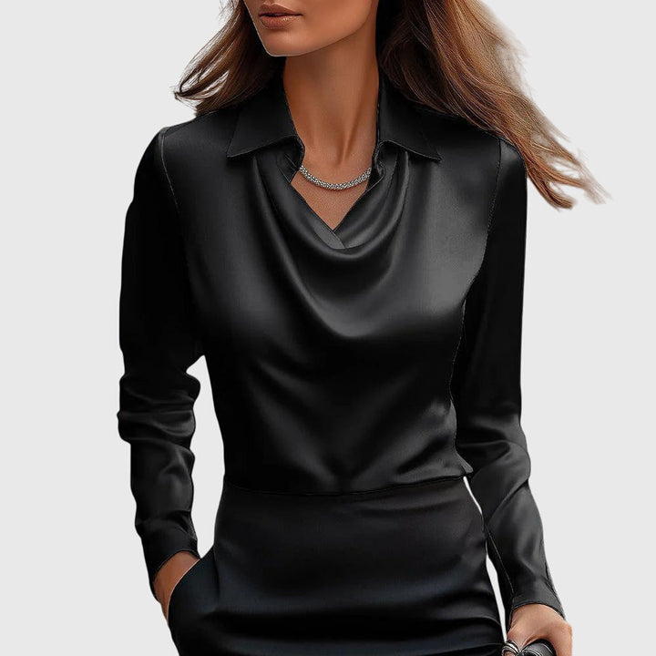 Elegant Pleated Blouse
