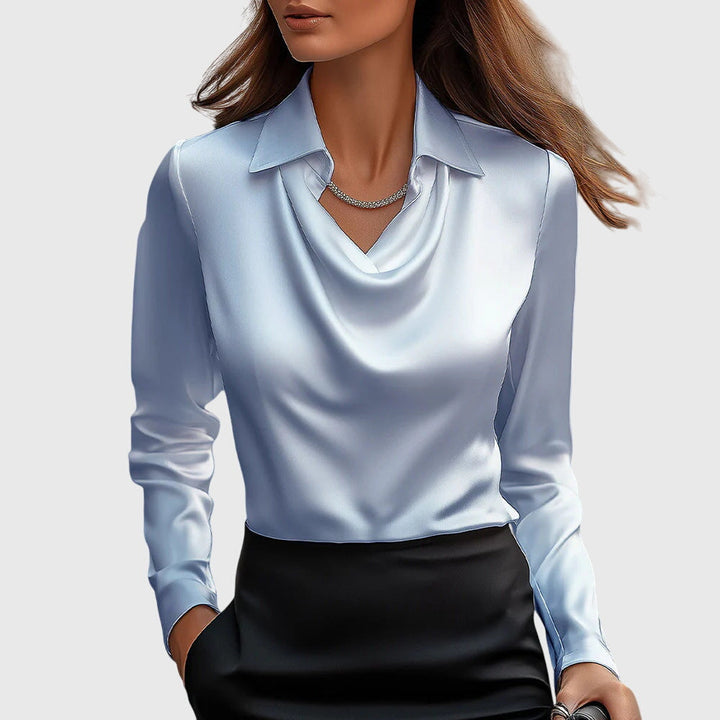 Elegant Pleated Blouse