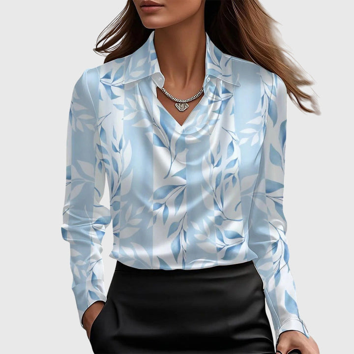 Elegant Pleated Blouse