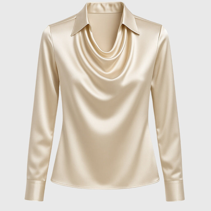 Elegant Pleated Blouse