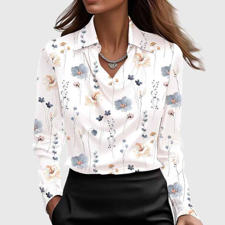 Elegant Pleated Blouse