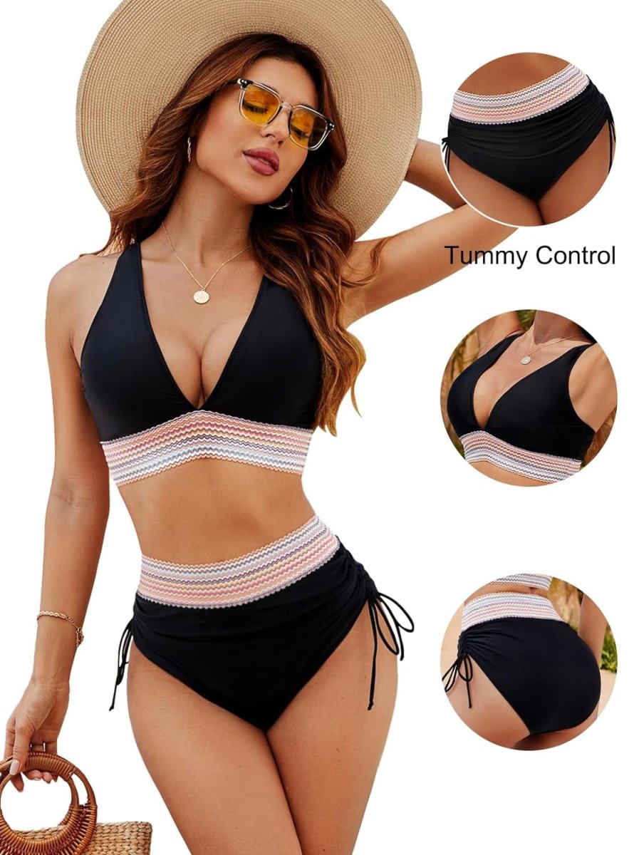 Ruched Bikini Set