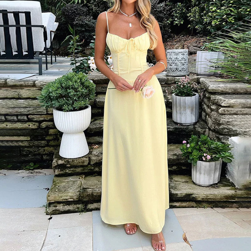 Ruched Maxi Dress
