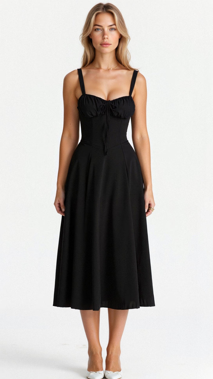 Ruched Midi Dress