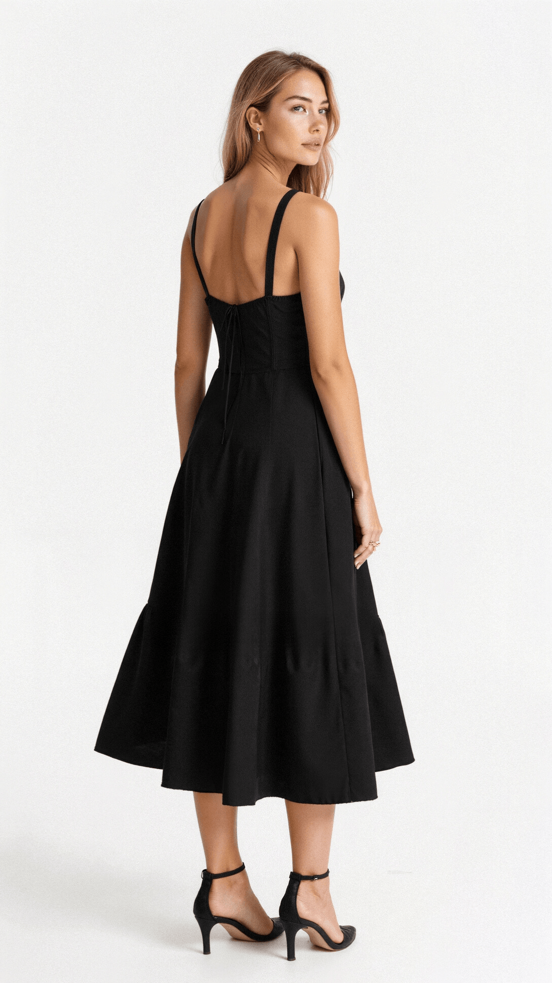 Ruched Midi Dress