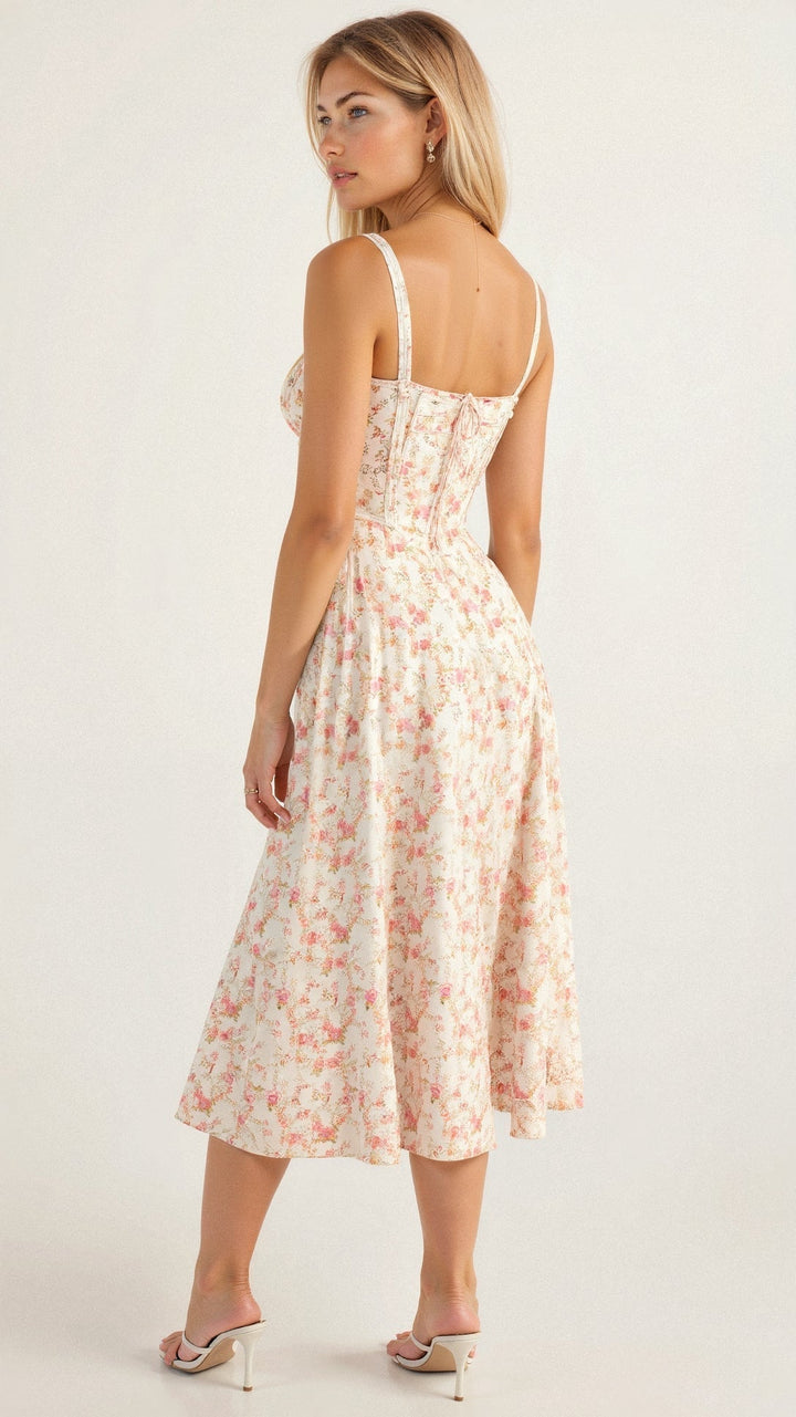 Ruched Midi Dress