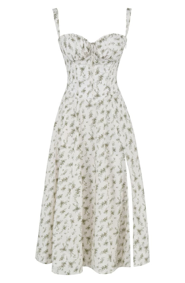 Ruched Midi Dress