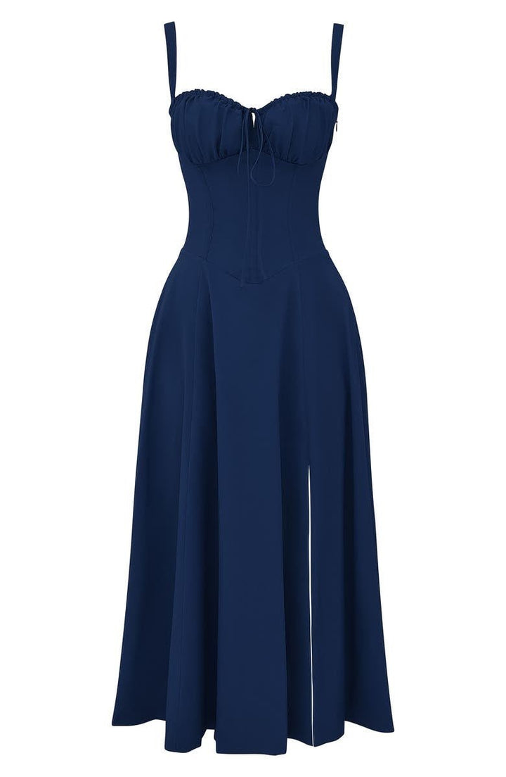 Ruched Midi Dress