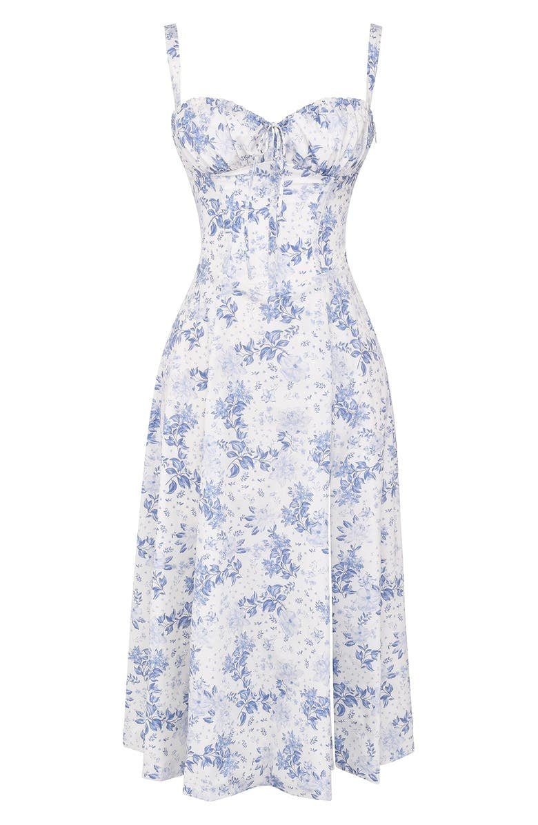 Ruched Midi Dress