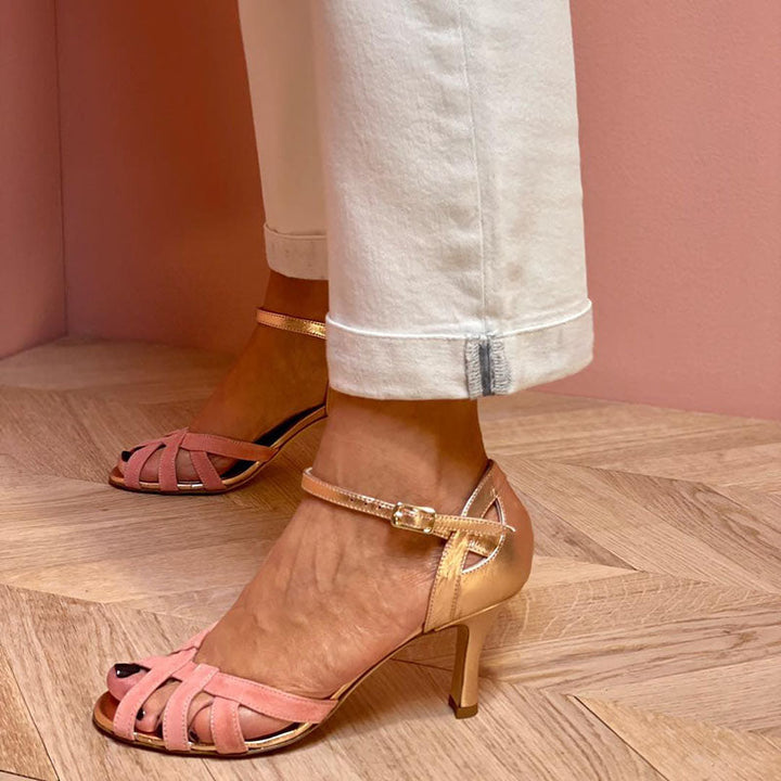 Sandals Block Pointed Toe Heels