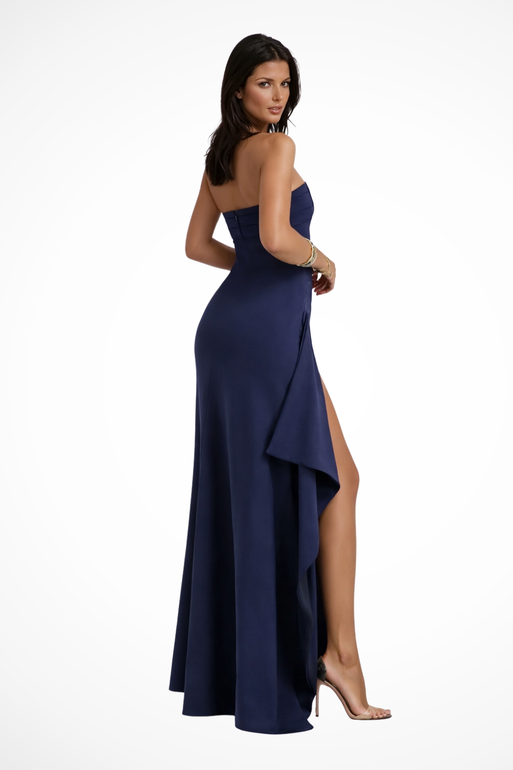 Slit Maxi Wedding Guest Dress