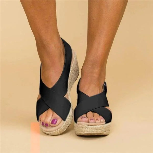 Woven Orthopedic Cushioned Sandals