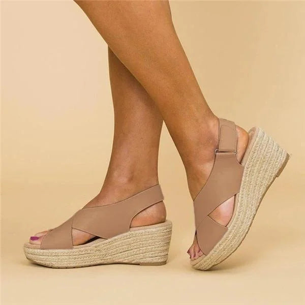 Woven Orthopedic Cushioned Sandals
