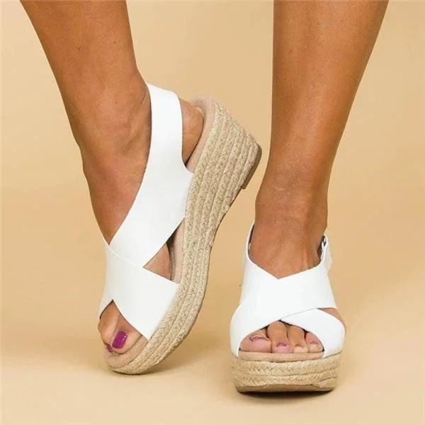 Woven Orthopedic Cushioned Sandals