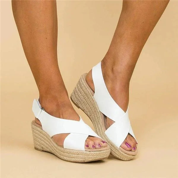 Woven Orthopedic Cushioned Sandals