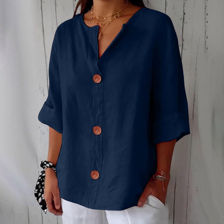 Summer Elegant Wrap Blouse