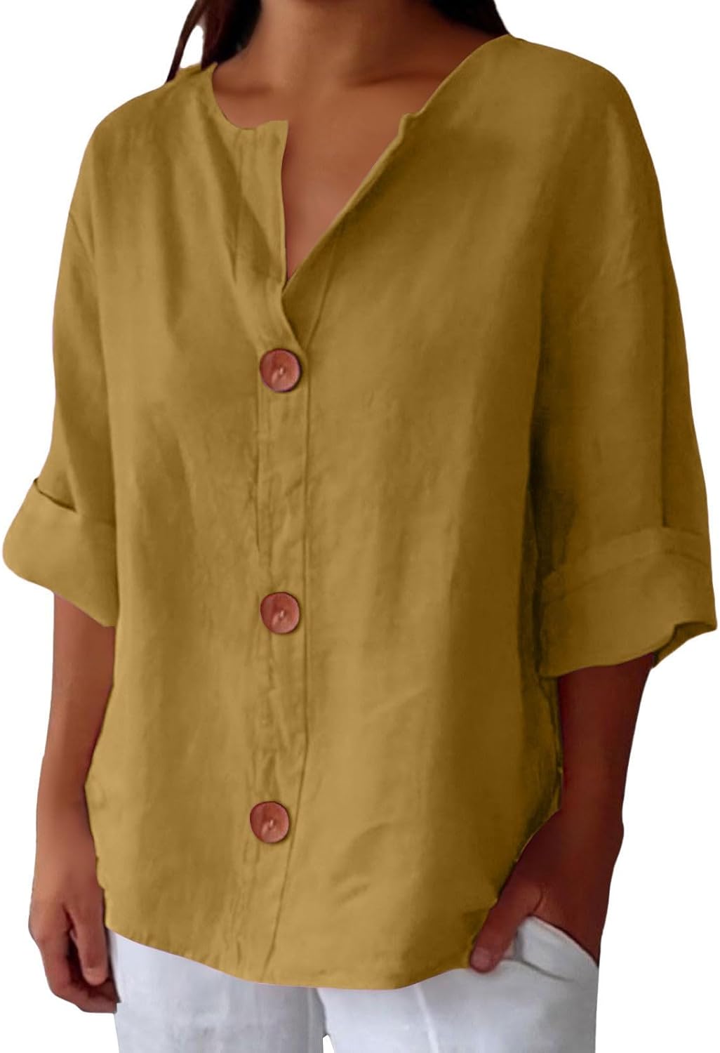 Summer Elegant Wrap Blouse